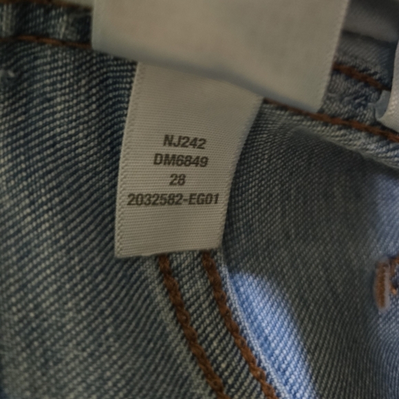 Madewell Mid-rise Stovepipe Jeans In Medium Wash 28 Skyford Wash - Picture 9 of 9